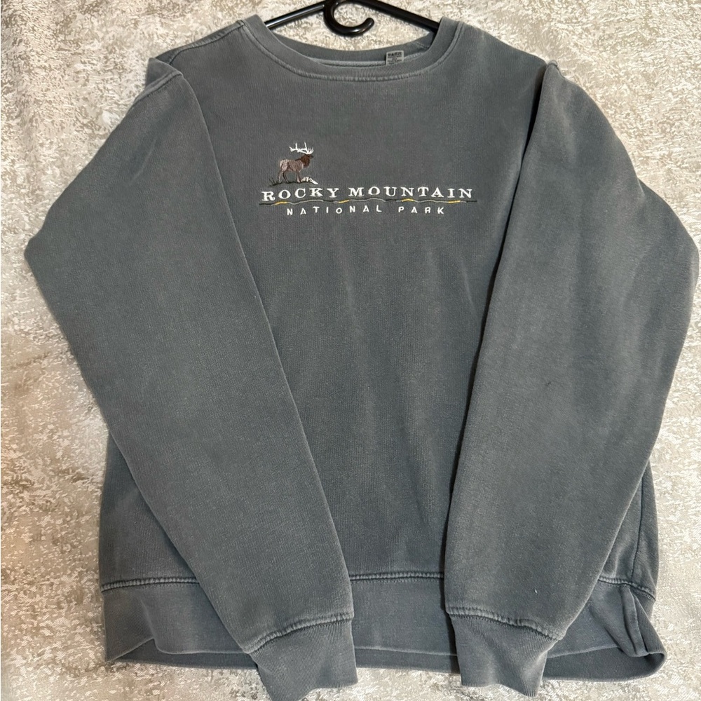 Blue 84 Rocky Mountain Park Crewneck Sweater